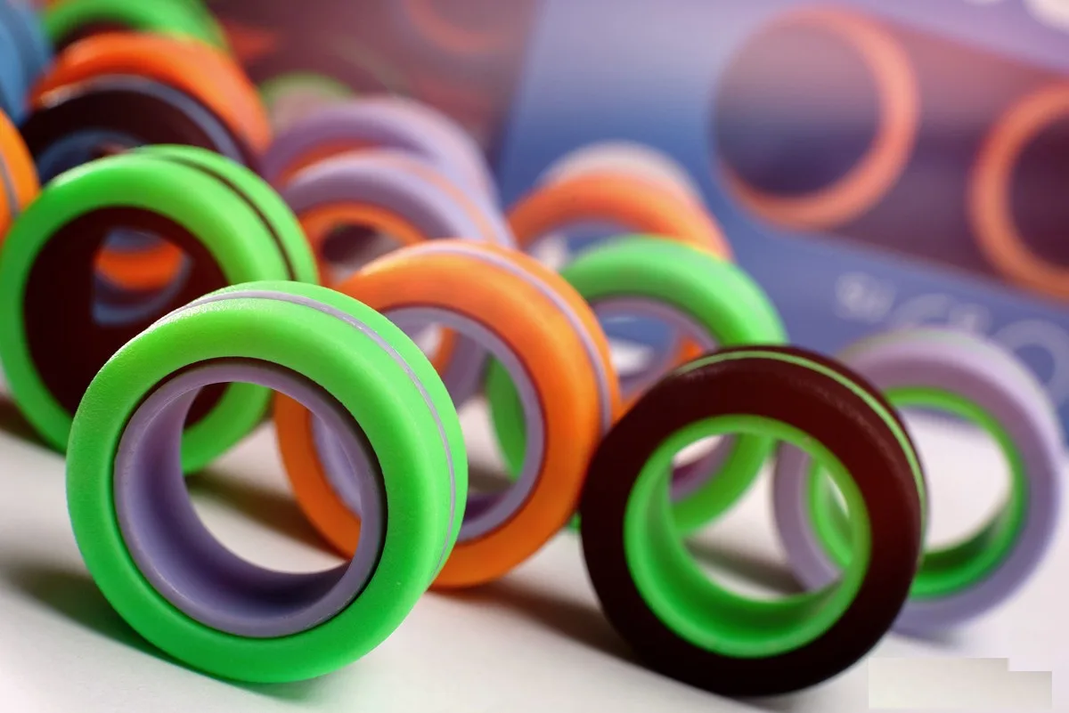 Magnetic Finger Rings Fidget Toys | Fidget Kids NZ
